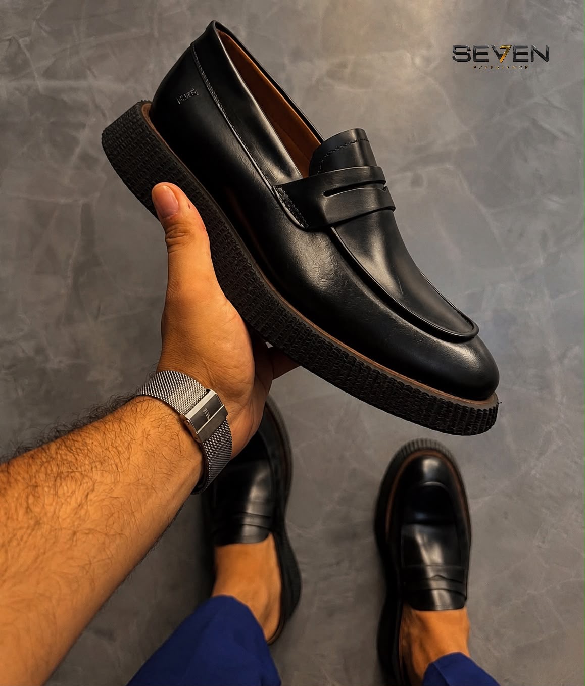 LOAFER PRETO EM COURO BOVINO